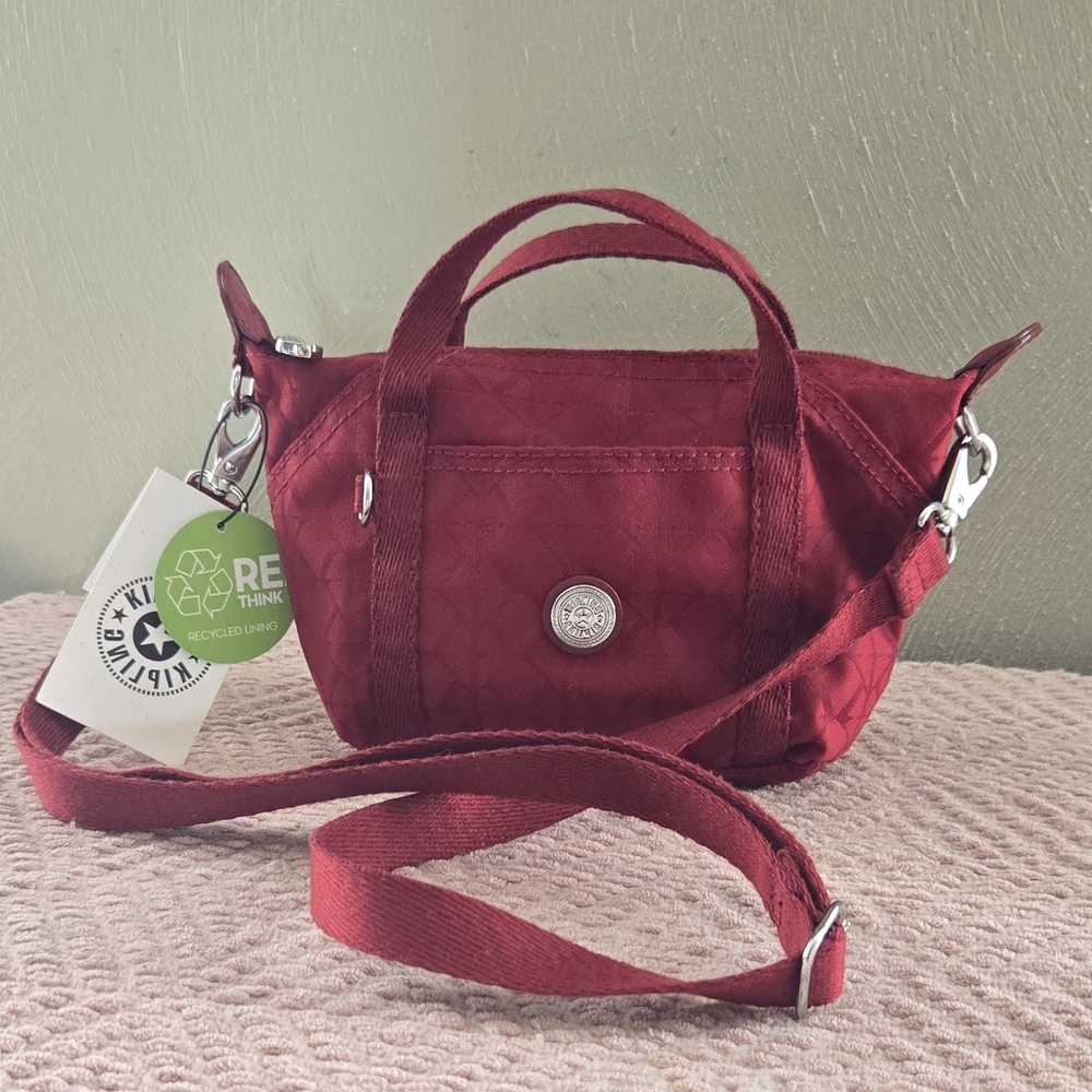 Kipling Red Mini Crossbody Bag